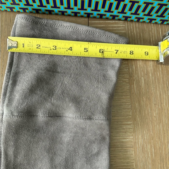 Tory Burch Laila 45MM Over-the-Knee Boot Stretch Suede Sz 7.5 - Picture 14 of 14